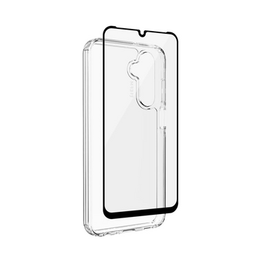 EFM Case and Screen Bundle for Samsung Galaxy A25 5G - Clear